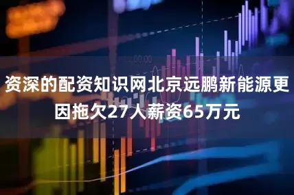 资深的配资知识网北京远鹏新能源更因拖欠27人薪资65万元