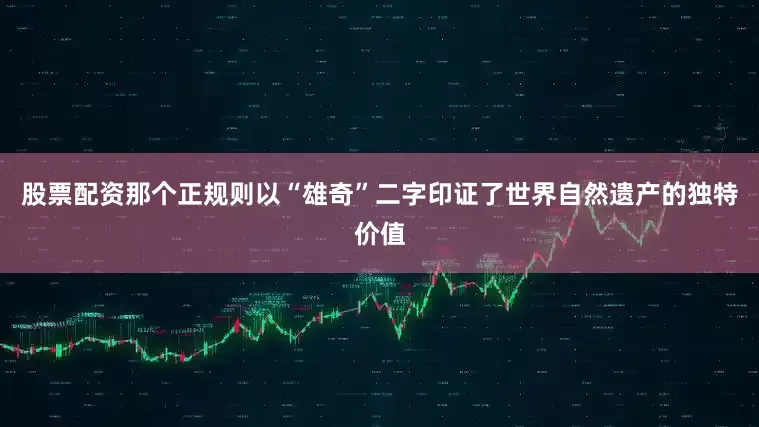 股票配资那个正规则以“雄奇”二字印证了世界自然遗产的独特价值