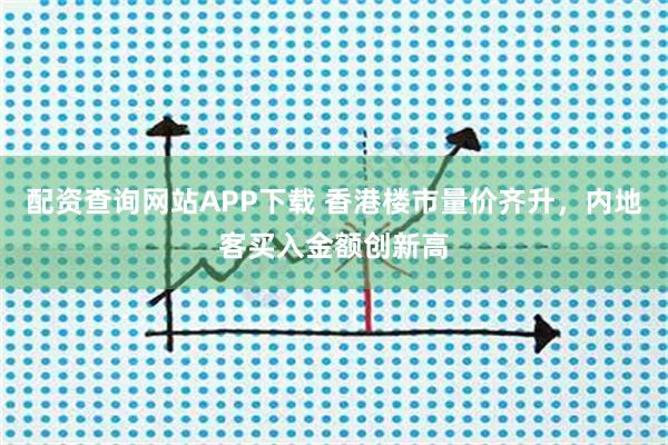 配资查询网站APP下载 香港楼市量价齐升，内地客买入金额创新高